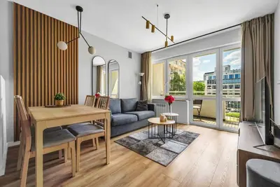 Image de Powiśle Business Apartments - Balcony, Workspace - by Rentujemy