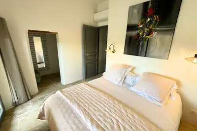 Image de Magnifique maison village, 8 pers, clim, bassin, spa