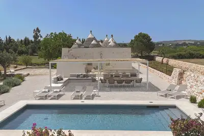 Image de Td I Coni di Pinurè Trulli with Scenic Valley View
