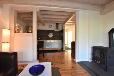 Image de No. 2 apartment with fireplace, terrace and beach chair - Ferienwohnungen Alter Bahnhof