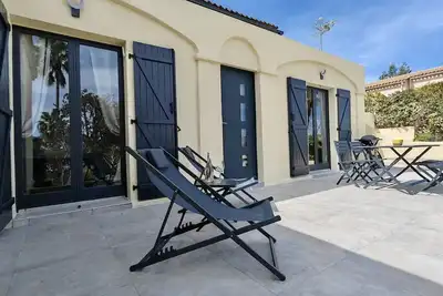 Image de Bas de villa neuf indépendant à Porticcio