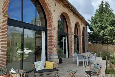 Image de Maison de l'Orée, Grange rénovée en logement de vacances