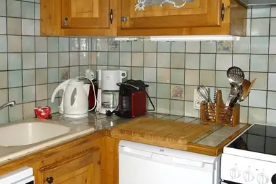 Image de À 200m des pistes de ski, 3ème étage, vue village, terrasse, casier à ski, 65m², Les Gets
