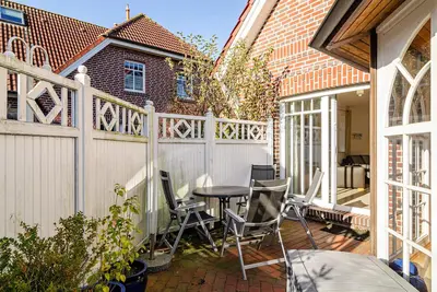 Image de Maison de vacances 'Ferienhaus Inselliebe' avec terrasse privée, jardin privé et Wi-Fi