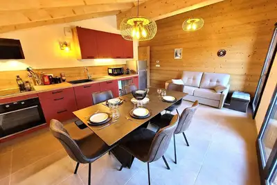 Image de Appartement lumineux avec balcon, proche pistes et parking sécurisé - Les Gets