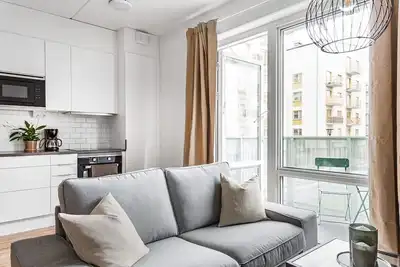Image de Modern Stylish Apartment With Balcony In Stockholm
