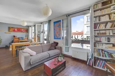 Image de Superbe Duplex Avec Jardin Partage A Paris MENILMONTANTIDÉAL Familles