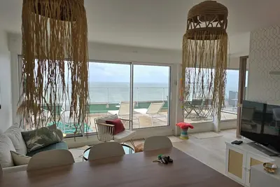 Image de Appartement vue Mer, Dernier Étage, Très Grande Terrasse, Milieu Baie La Baule