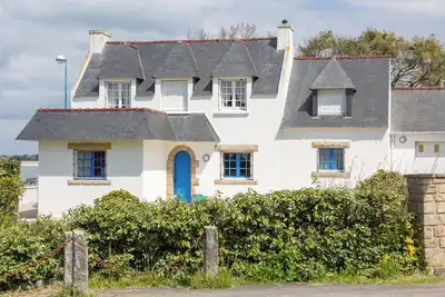 Image de Maison de vacances 'Nicole Face Mer' avec vue sur la mer, terrasse privée et Wi-Fi