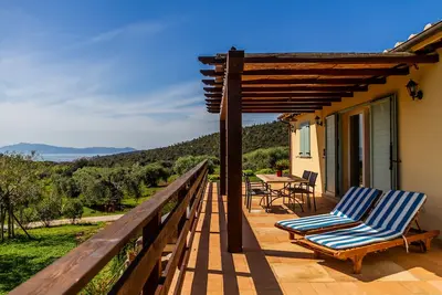 Image de Appartement \"Casa Ulivo\" avec vue sur la mer, Wi-Fi et climatisation