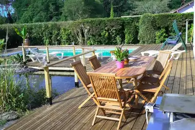 Image de Maison avec piscine chauffée