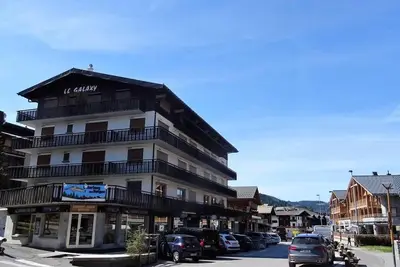 Image de Wifi, à 210m des remontées, 4ème étage, vue village, balcon, casier à ski, 54m², Les Gets