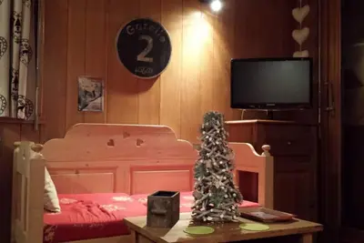 Image de Wifi, 2ème étage, balcon, parking, télévision, casier à ski, 44m², Les Gets