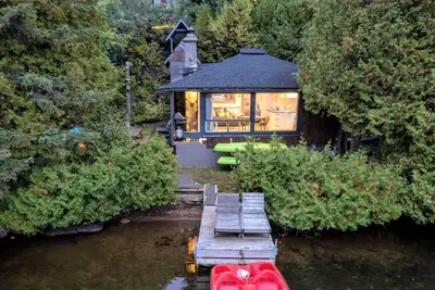 Image de Le1615 - Lac, Quai privé- Les chalets dans le nord