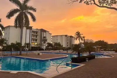 Image de House in private condominium with sports courts and pool in front of the Beach