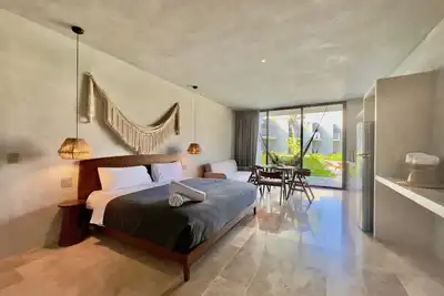 Image de Studio with private pool in Tulum!