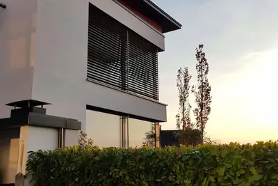 Image de Maison de vacances 'Ferienhaus Mit Panoramablick' avec vue sur les montagnes, Wi-Fi et climatisation