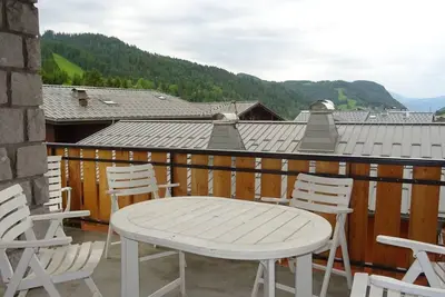 Image de Wifi, 2ème étage, terrasse, balcon, parking, 50m², Les Gets