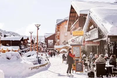 Image de Wifi, Rez-de-chaussée, balcon, télévision, casier à ski, 65m², Les Gets