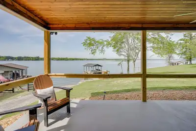 Image de 'Sunset Paradise' on Weiss Lake w\/ Private Dock!