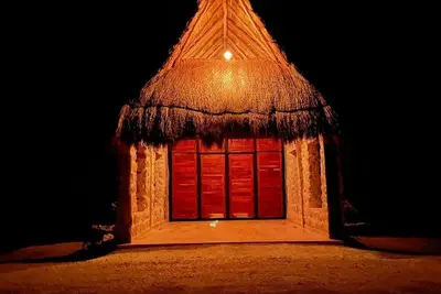 Image de KasaUhMay-Tulum\nWelcome to our luxurious gateway home nestled in Jungle. Tulum