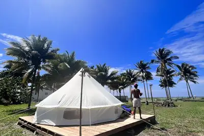 Image de Beachfront glamping experience at La Isla Bonita: Portete Island