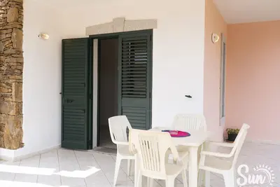 Image de Maison de vacances 'Limpiddu 6' avec vue montagne, jardin partagé et balcon