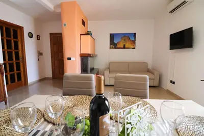 Image de Maison de vacances « Casa Calipso à Otranto » avec balcon, Wi-Fi et climatisation