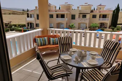 Cyprus-2 bedrooms both ensuite, pool, patios, wifi