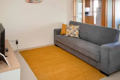 Image de Appartement 'Borealis - Nazaré' avec vue sur la mer, terrasse partagée et Wi-Fi