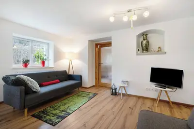 Image de Appartement \"Haselberg\" avec vue sur les montagnes, terrasse privée et Wi-Fi