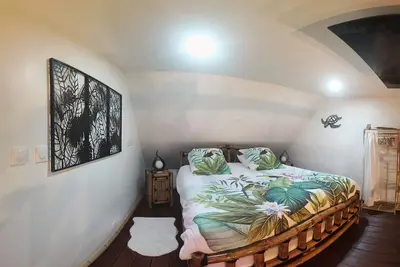 Image de gite avec sauna et spa 4 * a deux pas d'Honfleur ambiance caraïbes