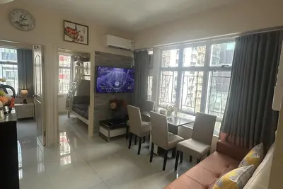 Image de Bright & Spacious Entire 2 bedrooms Unit in Tst Walk to K11 and Victoria Harbour