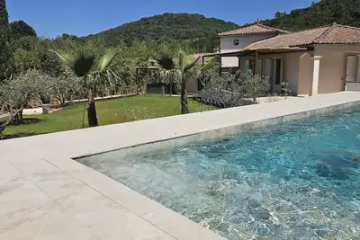 Image de Maison Piscine & Spa au pied des cévennes.