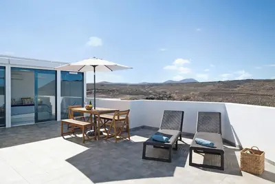 Image de Maison de vacances 'Titán' avec vue sur la mer, Wi-Fi et climatisation