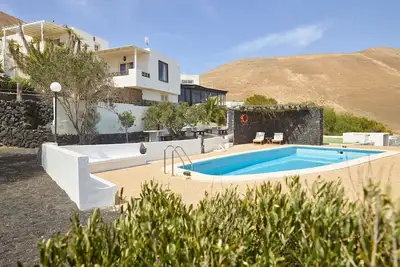 Image de Maison de vacances 'Finca La Calerita B' avec vue sur la mer