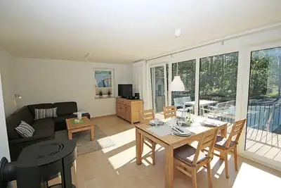 Image de Ferienhaus Igelbau Whg. 02 mit Balkon - A: Ferienhaus Igelbau mit 2 Komfortablen Ferienwohnungen