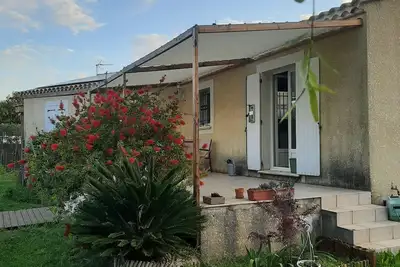 Image de maison individuelle dans un petit village gardois