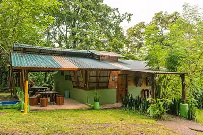 Image de Cabin with nice Outdoors in Puerto Viejo, Costa Rica. Caribbean Authentic Property