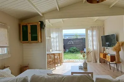 Image de Belle maison de plage près de la mer