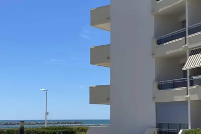 Image de Studio Cabine 4 pers, parking privé, direct plage