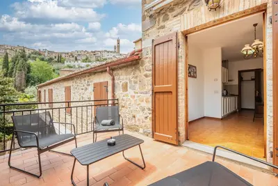 Image de Maison de vacances 'Casa Ida' avec terrasse privée, Wi-Fi et climatisation