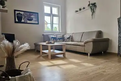 Image de Appartement 'African Style In Kleinwelka' avec jardin partagé et Wi-Fi