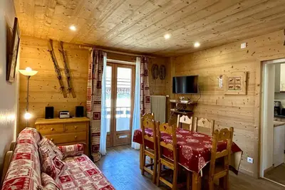 Image de Charmant 3 pièces au cœur de La Clusaz, proche pistes, commerces et Esf, wifi inclus