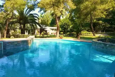 Sani Villa Citrine With Shared Pool
