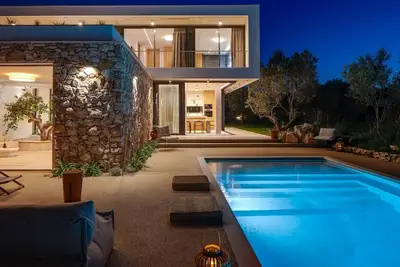 Image de Luxury Villa Authentic heated pool 56m2 sea view sauna jacuzzi bbq family