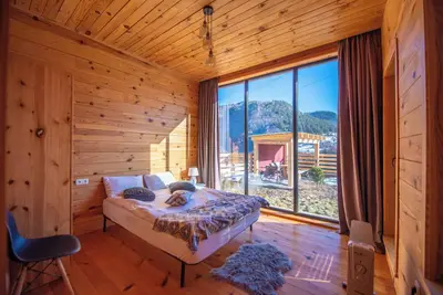 Image de Svaneti Countryside 1\nMountain cottage, pet-frienfly, family-sized house.