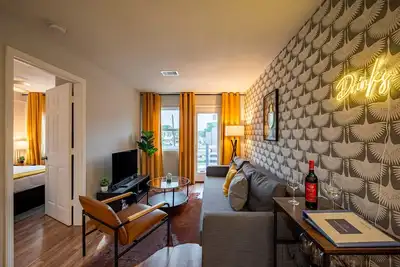 Image de Trendy Upscale Apartment near Downtown Houston w/ Balcony