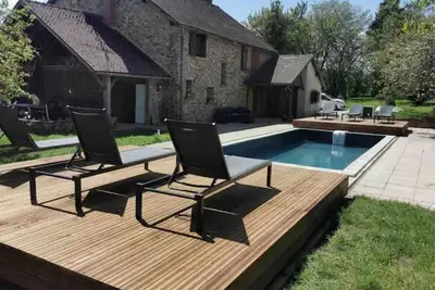 Image de Maison Avec Sauna Hamman Et Piscine Fêtes Interdit-
