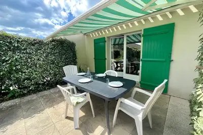 Image de Maison avec piscine chauffée et tennis, proche plage - 4 pers. , Bretignolles-sur-Mer